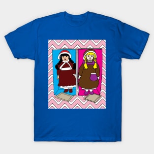 Colorful Retro Doll T-Shirt